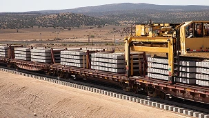 BNSF shipping construction materials